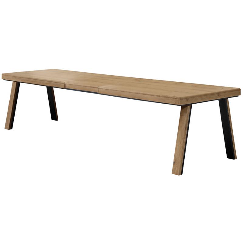 Oakham 2M-3M Extending Dining Table With T Legs